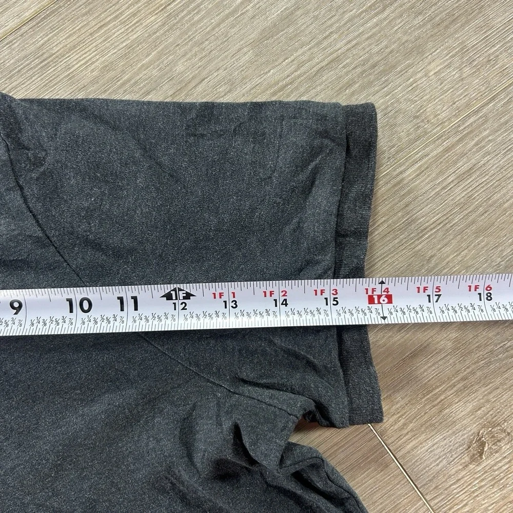 Polo Ralph Lauren Large Custom Slim Fit Flesh Pony Polo Shirt Gray Short Sleeve